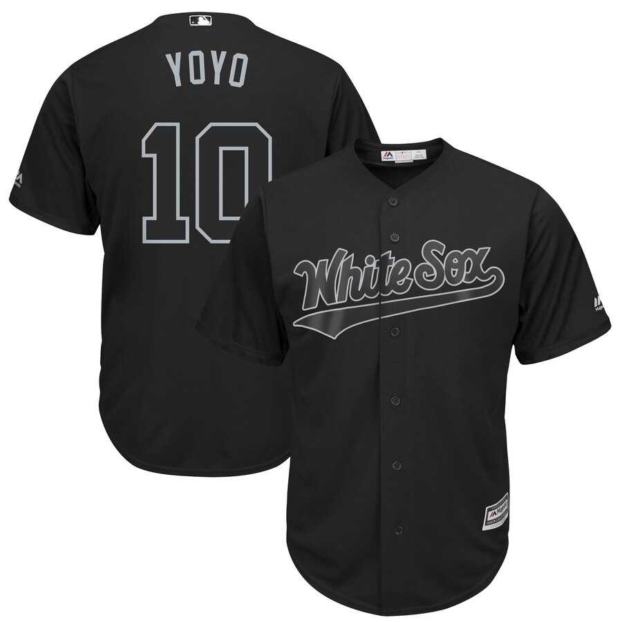 White Sox 10 Yoan Moncada Yoyo Black 2019 Players' Weekend Player Jersey Dzhi,We sell and wholesale White Sox 10 Yoan Moncada Yoyo Black 2019 Players' Weekend Player Jersey Dzhi on line form chian!